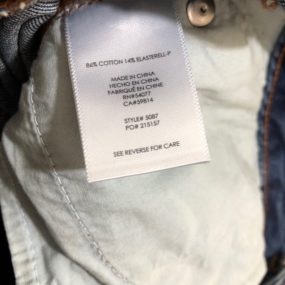 CAbi Skinny denim jeans Blue size 2 - Picture 14 of 15